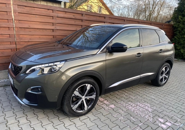 Peugeot 3008 cena 79900 przebieg: 157000, rok produkcji 2018 z Rzeszów małe 79